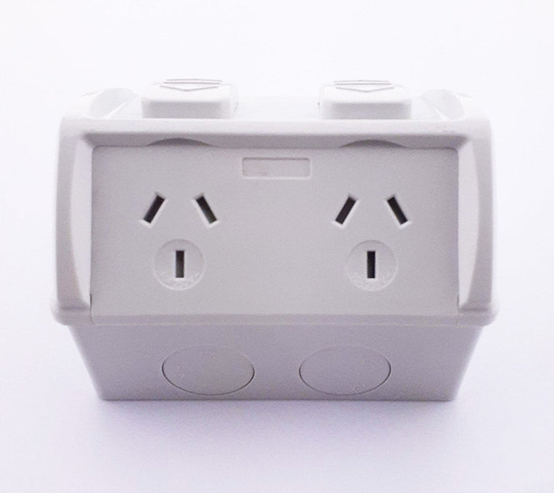 CLA GPO Weatherproof Double 250V 10A IP53-3