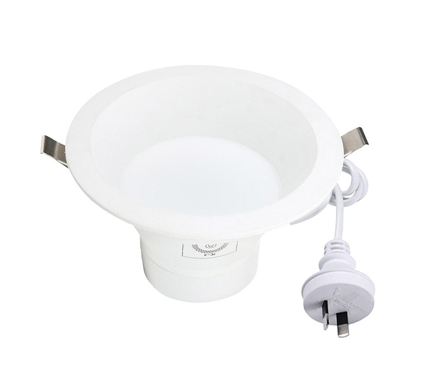 VERBATIM LED Downlight 125mm 13W Tri-colour Deep Diffused