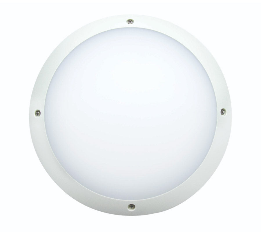 PIERLITE LED Bulkhead 12W 4000K IP66 IK10 White-3