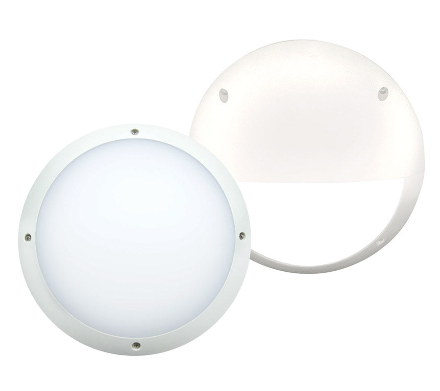 PIERLITE LED Bulkhead 12W 4000K IP66 IK10 White-1