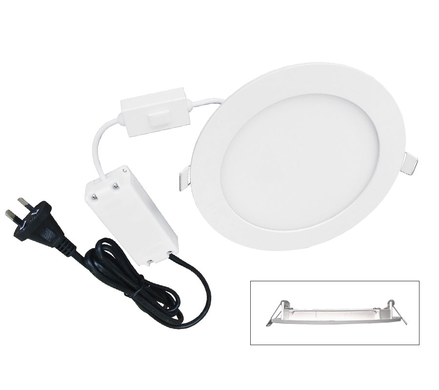 CLA LED Downlight Ultra Slim 12W Tri-Colour White SLICKTRI2R-1