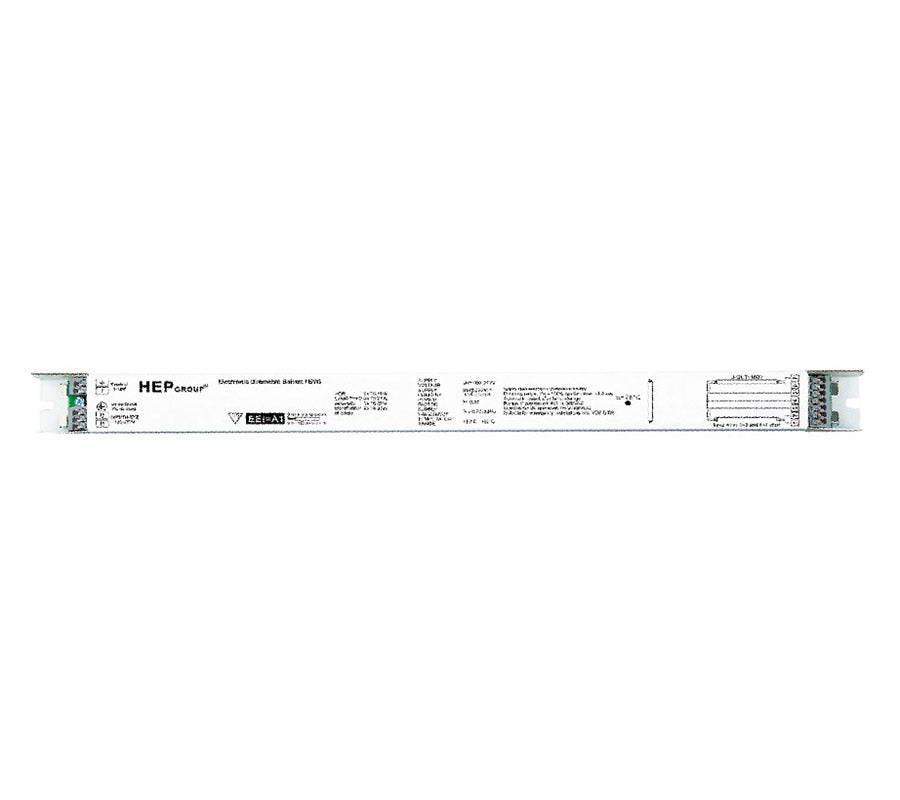 HEP 1-10V Dimmable Ballast 2x18-40W T8 PLL PLF