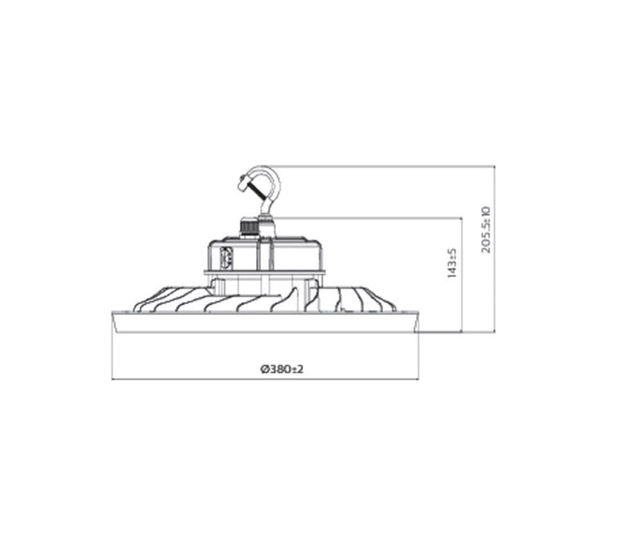 PHILIPS LED Highbay 200W Tri-Colour