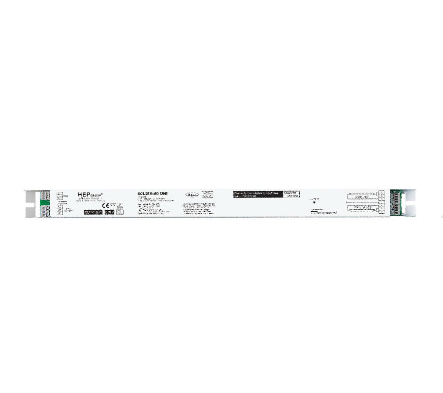 HEP DALI Dimmable Ballast 2x18-40W T8 PLL-1
