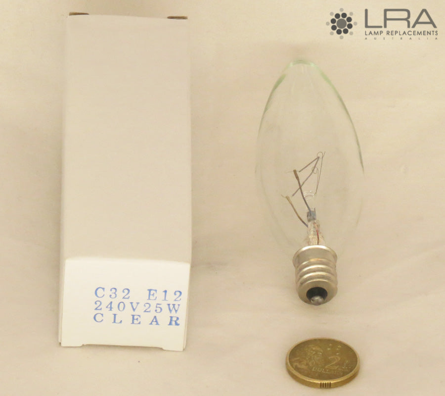 ENDURO Candle 25W 240V E12 Clear