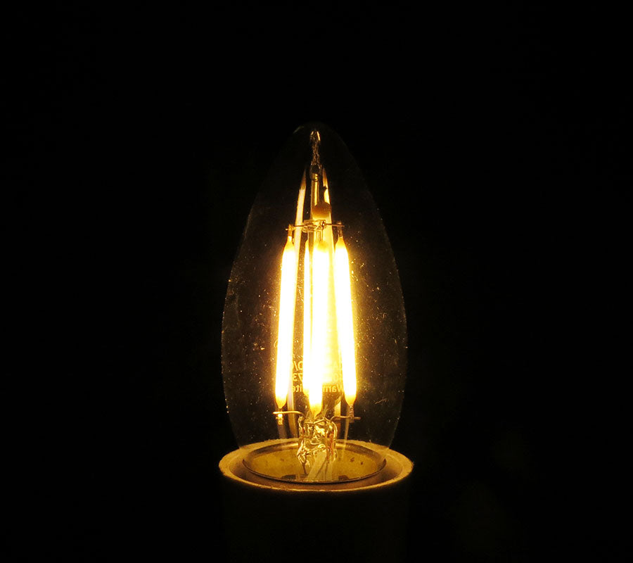 SUNNY LED Candle Filament 4W BA15D Warm White-3