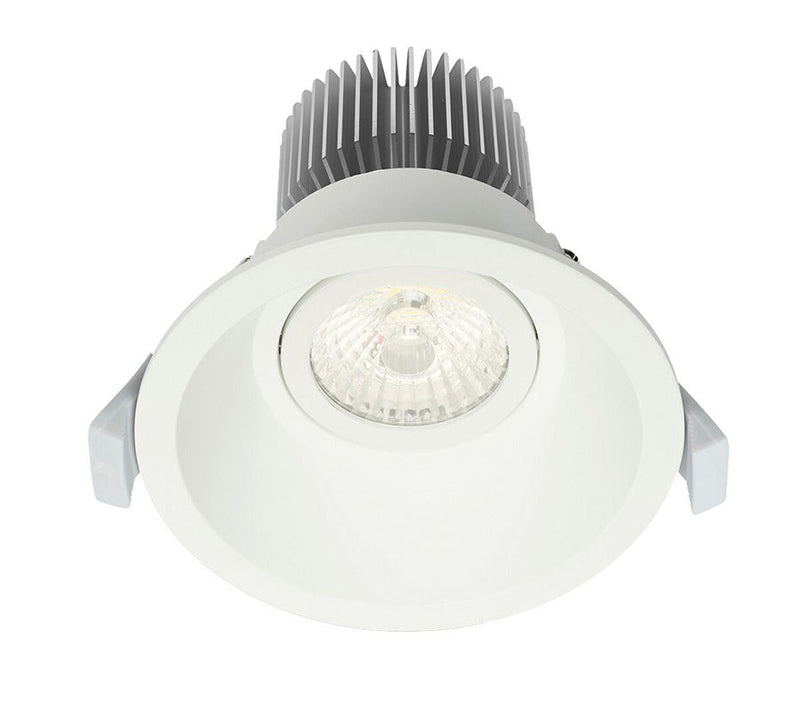 CLA LED Downlight 10W Tri-Colour Recessed White COMET03-1