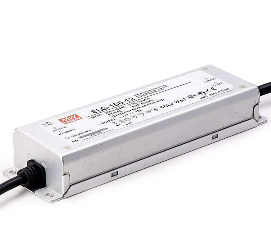 MEAN WELL LED Driver 120W 12V IP67 ELG-150-12-AUP