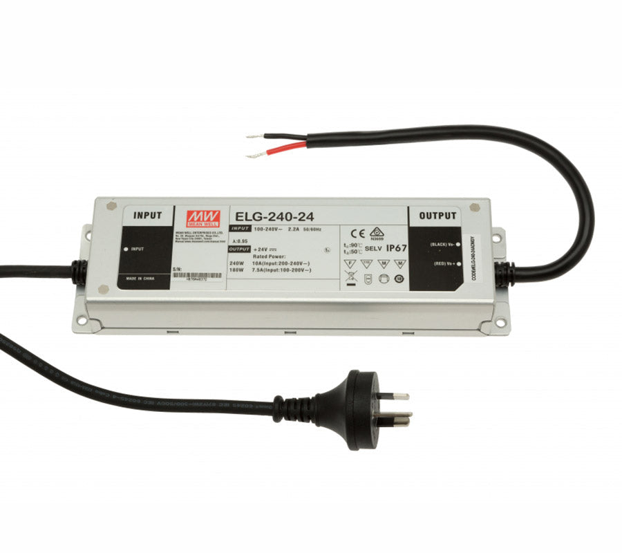 MEAN WELL LED Driver 240W 24V IP67 ELG-240-24-AUP-1