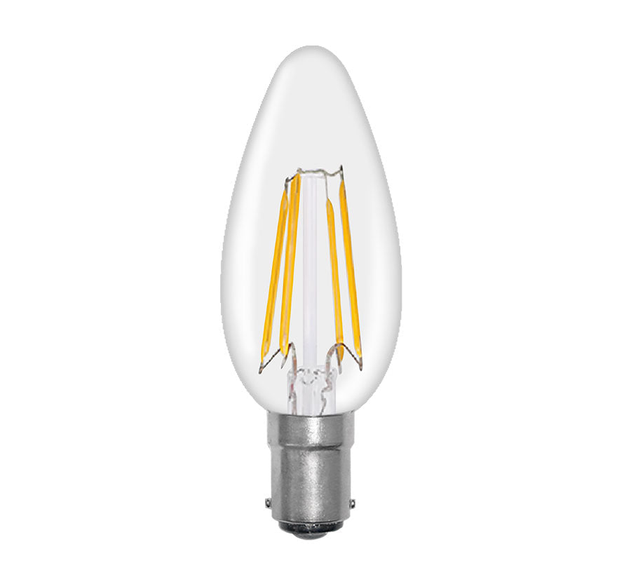ENDURO LED Candle 4W SBC Warm White Clear Dimmable-1