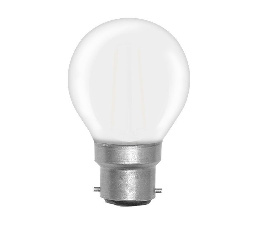 ENDURO LED Fancy Round 4.5W BC Warm White Frosted Dimmable