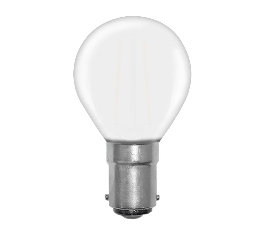 ENDURO LED Fancy Round 4.5W SBC Warm White Frosted Dimmable