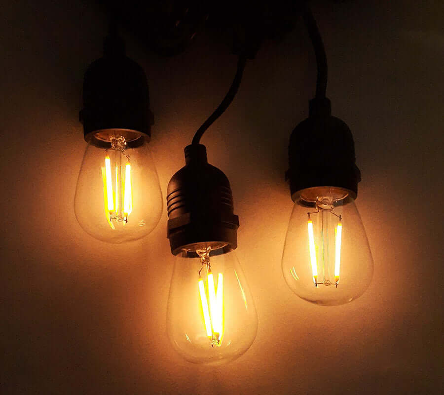 ENDURO Festoon Hanging Kit 23m 24V with 21 LED Lamps IP65-2