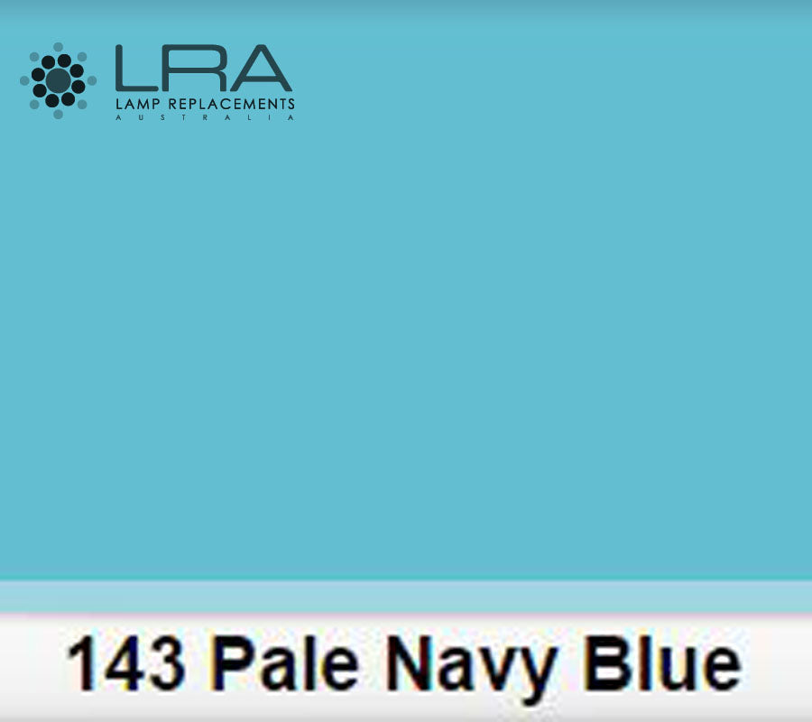LEE FILTER ROLL 760CM Colour 143 Pale Navy Blue-1