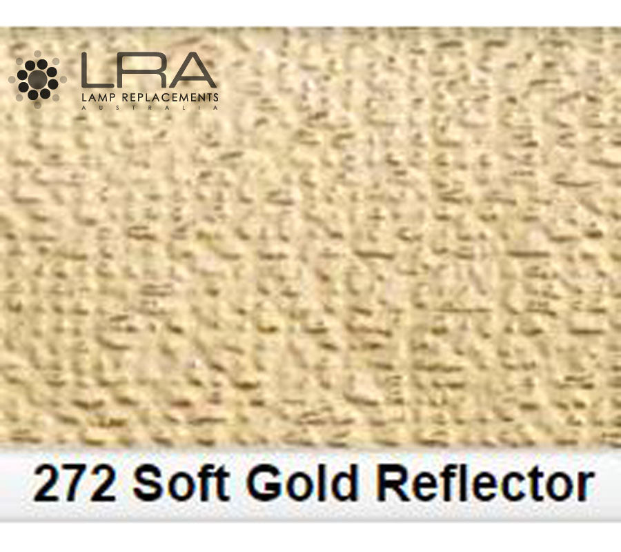 LEE FILTER ROLL 760CM Colour 272 Soft Gold Reflector-1