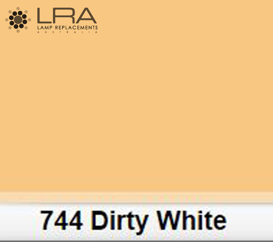 LEE FILTER ROLL 760CM Colour 744 Dirty white