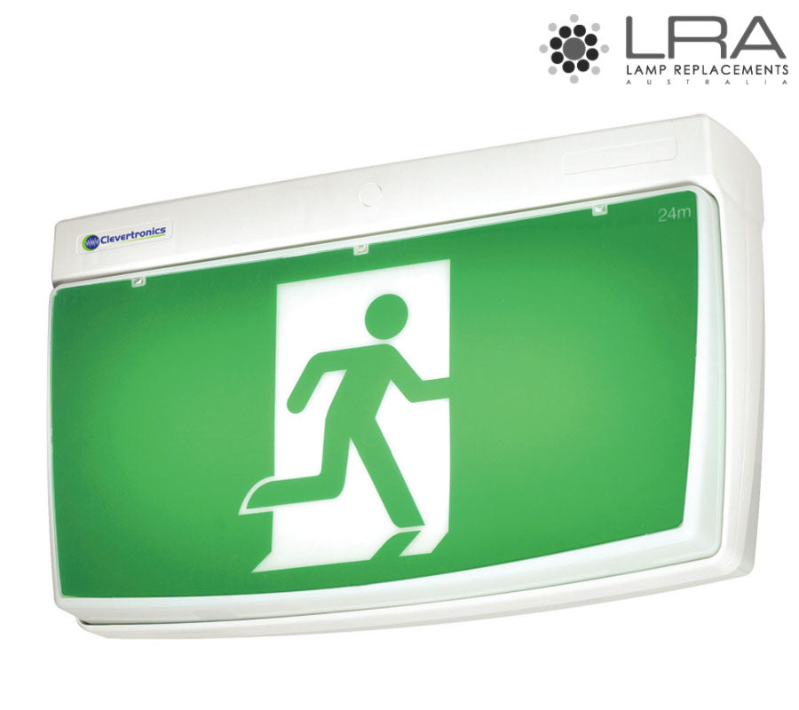 CLEVERTRONICS LED Exit Light 3W 240V