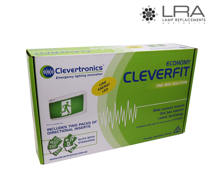 CLEVERTRONICS LED Exit Light 3W 240V