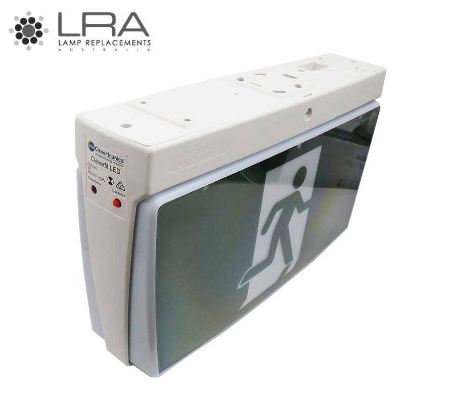 CLEVERTRONICS LED Exit Light 3W 240V-3