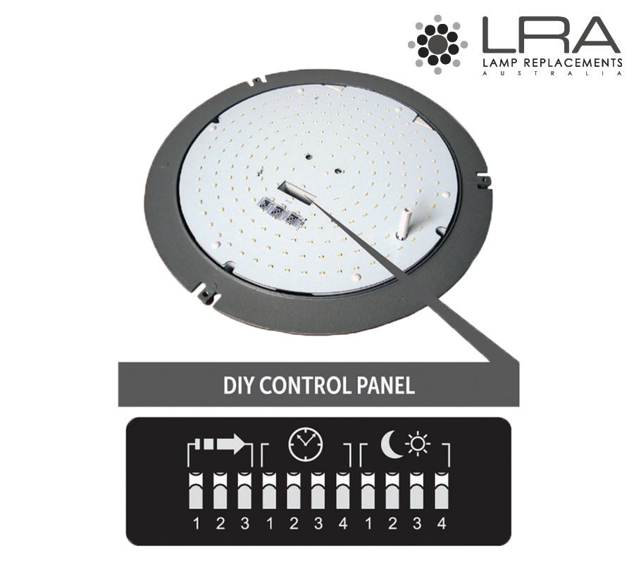 ENDURO LED Bulkhead Smart Sensor 23W 3k IP65-2