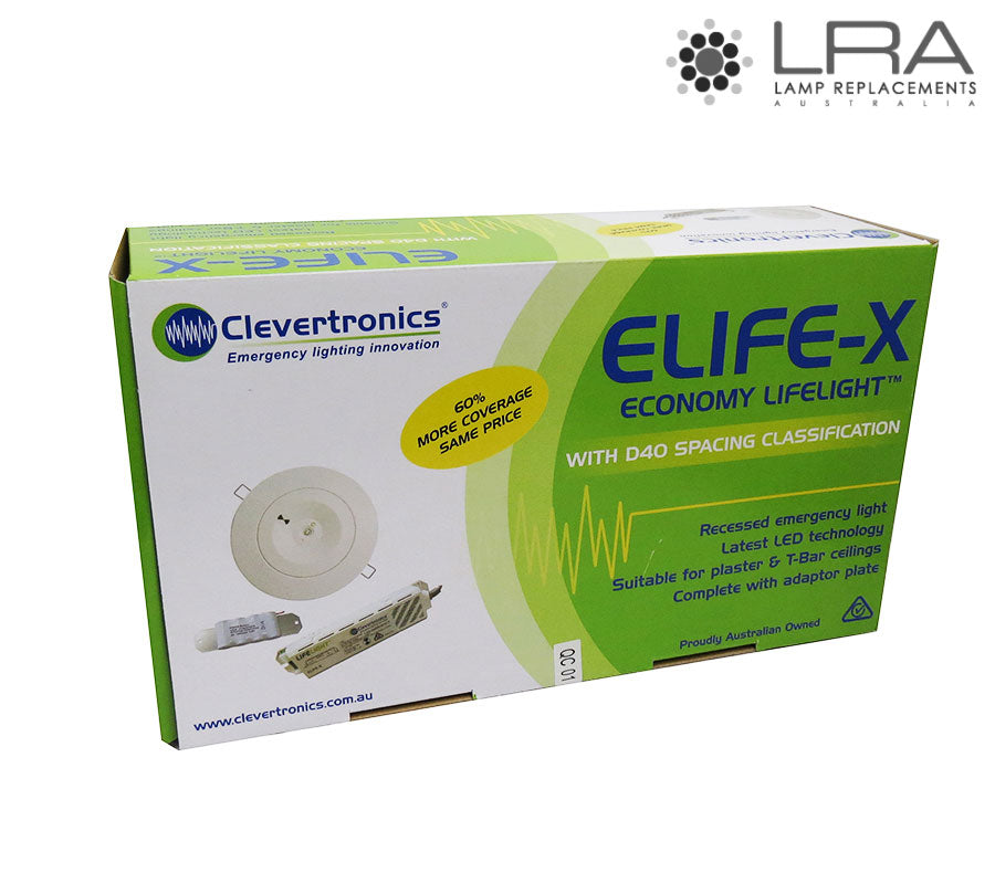 CLEVERTRONICS LED Lifelight ELIFE-X 1.9W 240V 85mmŘ