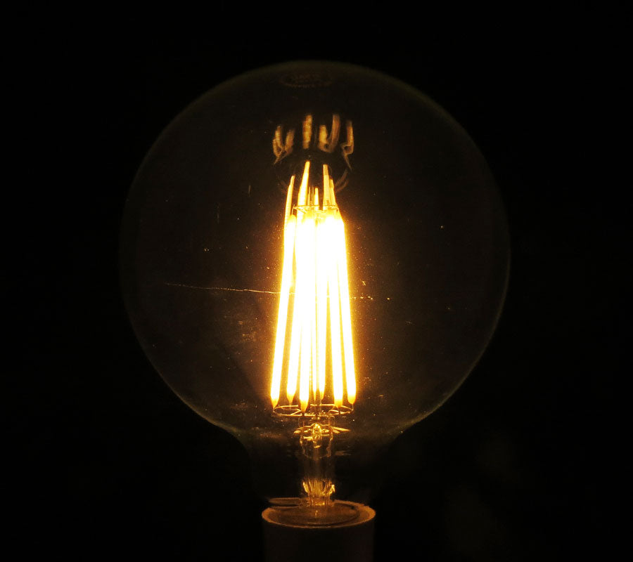 SUNNY LED Spherical G125 8W B22 Filament Warm White-3
