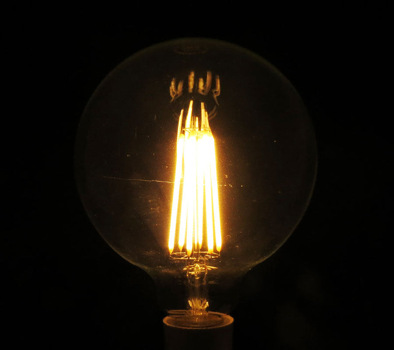 SUNNY LED Spherical G125 8W B22 Filament Warm White-3