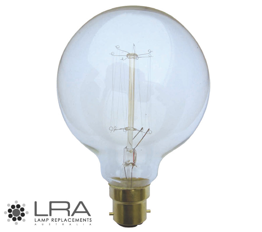 CLA Carbon Filament G125 25W 240V BC 2800K