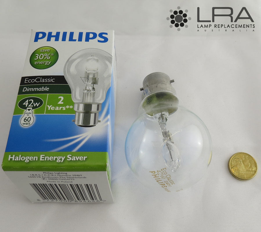 OSRAM Classic A55 46W 240V BC/B22 Clear-1