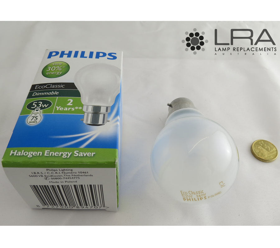 OSRAM Classic A55 57W 240V BC/B22 Frosted-1