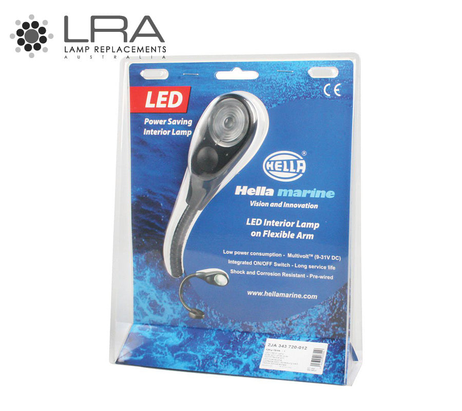 HELLA Marine LED Flexible Interior Lamp 2W 9-31V White/Red-3