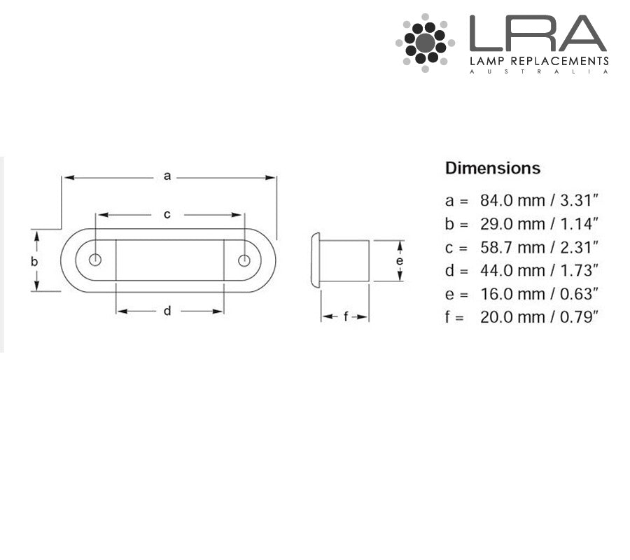 HELLA Marine LED Step Lamp 0.5W 10-33V-4