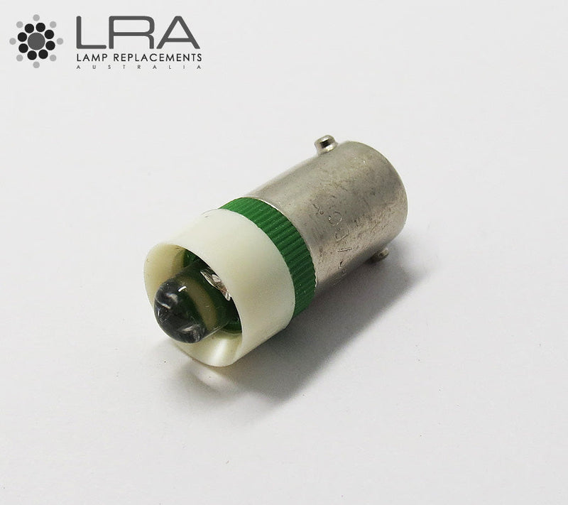 GENERIC LED Indicator Lamp 6V BA9s Green-1