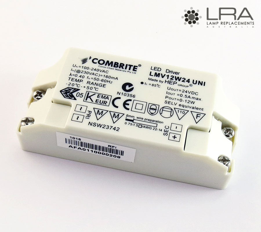 COMBRITE Constant Voltage LED Driver 12W 24V