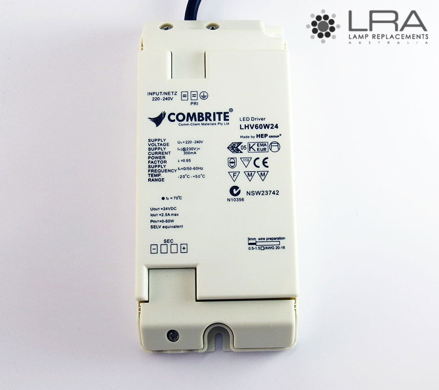 COMBRITE Constant Voltage LED Driver 60W 24V