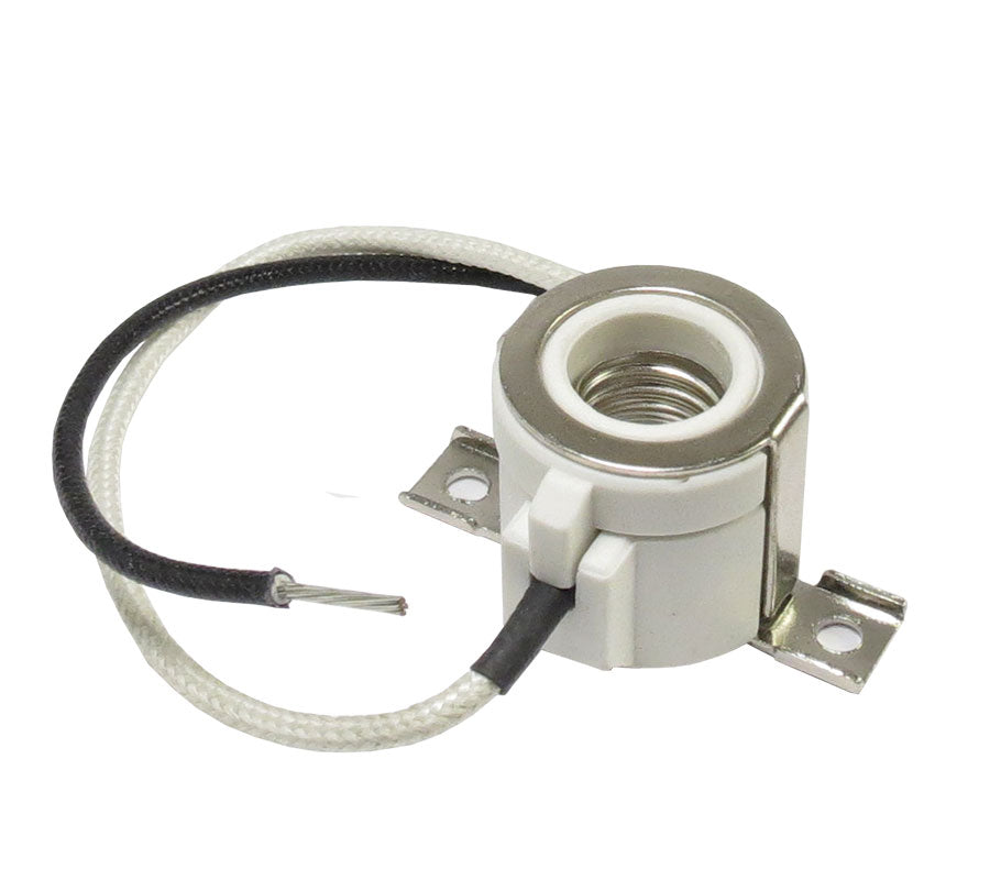 Lamp Holder Socket E11 Porcelain Wired-1