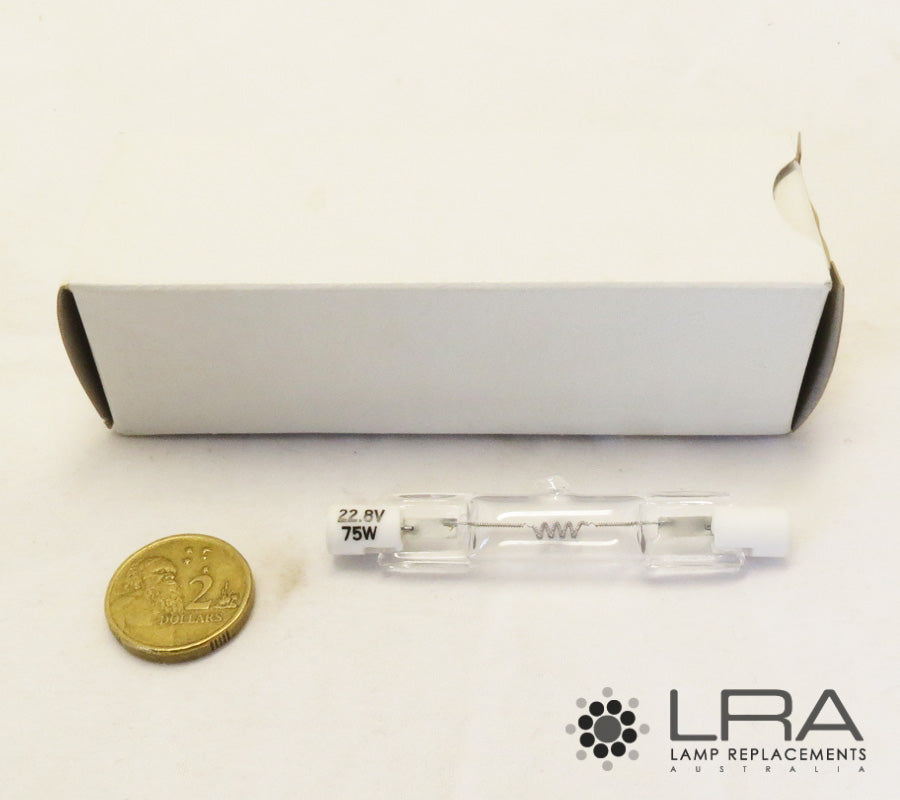 INDUSTRICAL MEDICAL Operating Lamp 75W 22.8V R7s 64mm-2