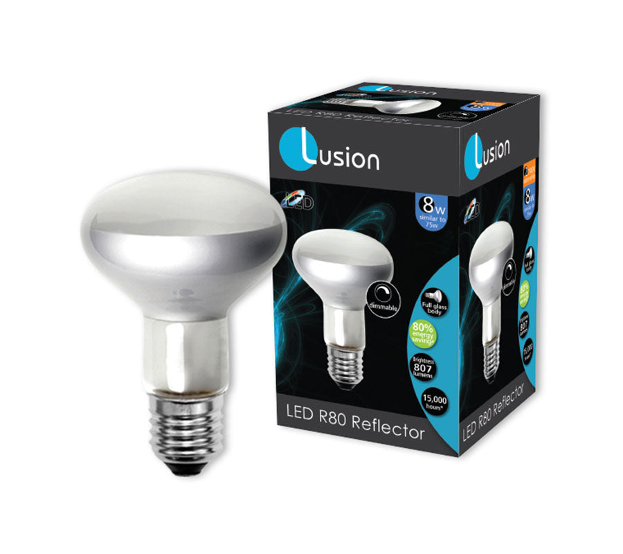 LUSION LED R80 8W 6000K Dimmable-1