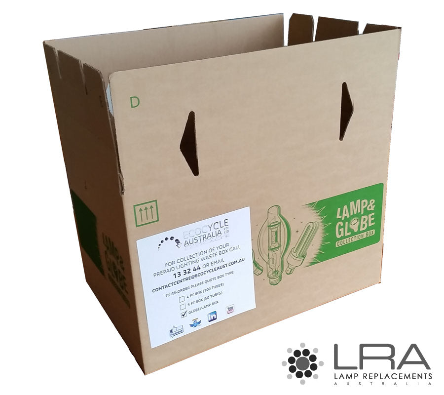 LRA Prepaid Recycling Globe box