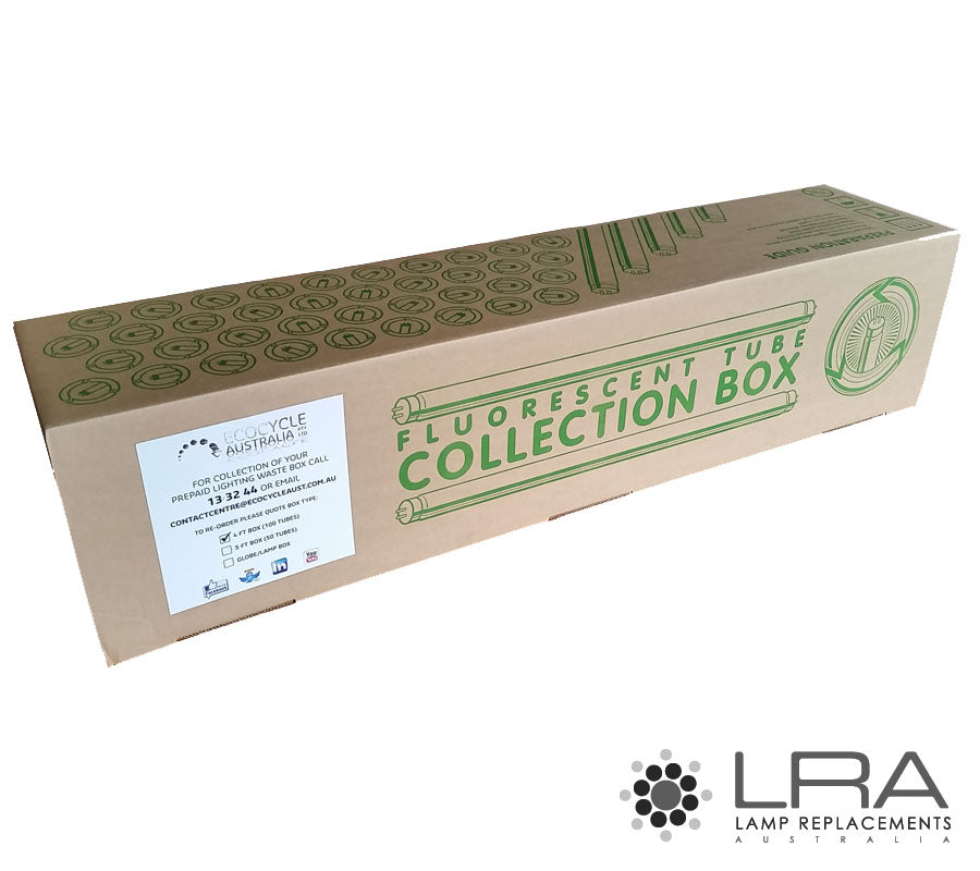 LRA Prepaid Recycling 4ft 100 x tube box