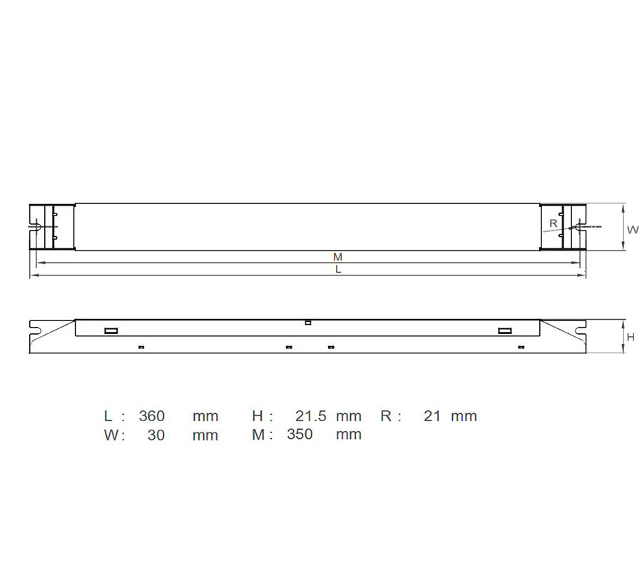 HEP DALI Dimmable Ballast 1x14-39W T5