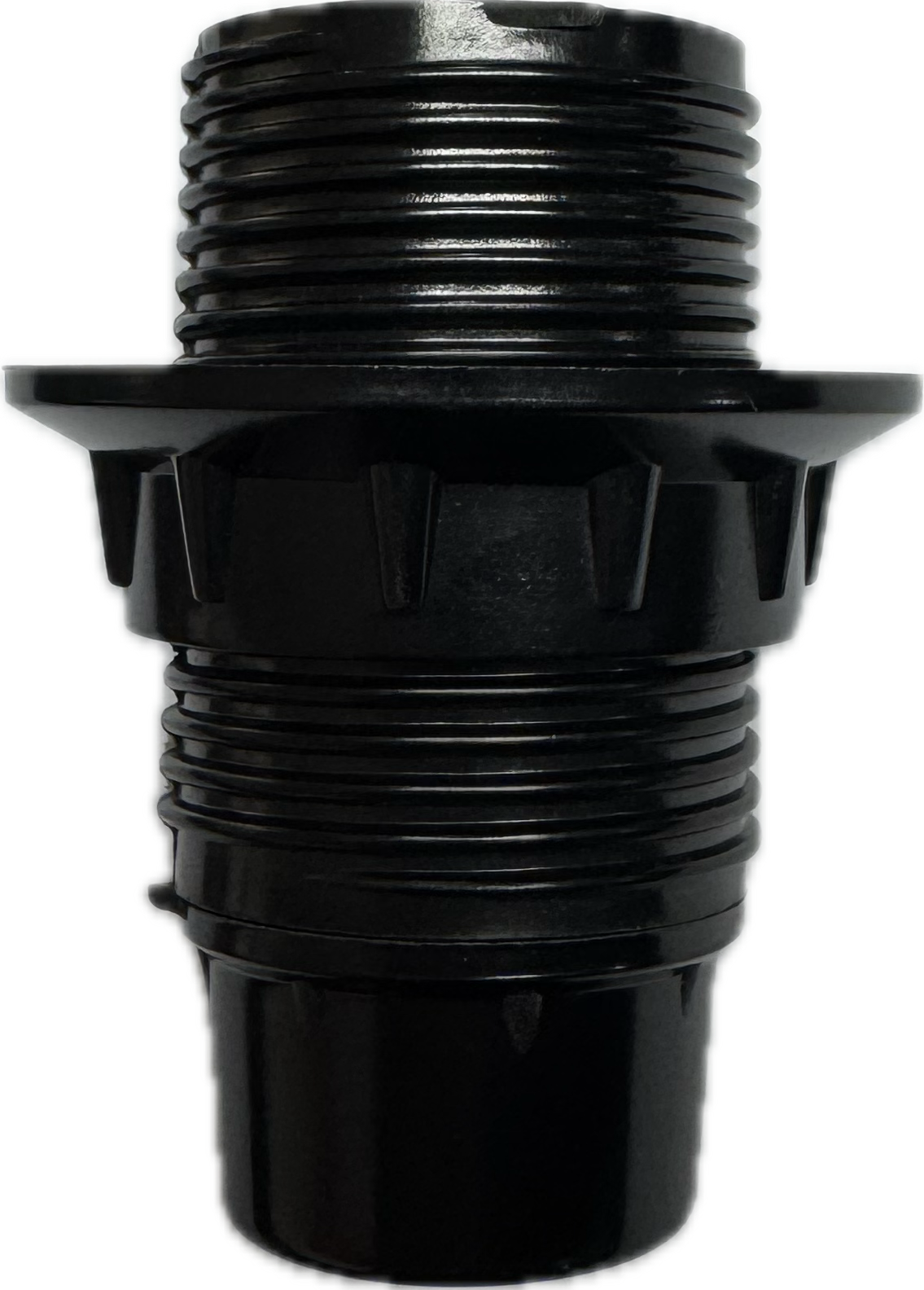 Lamp Holder E14 Bakelite Black Threaded-1