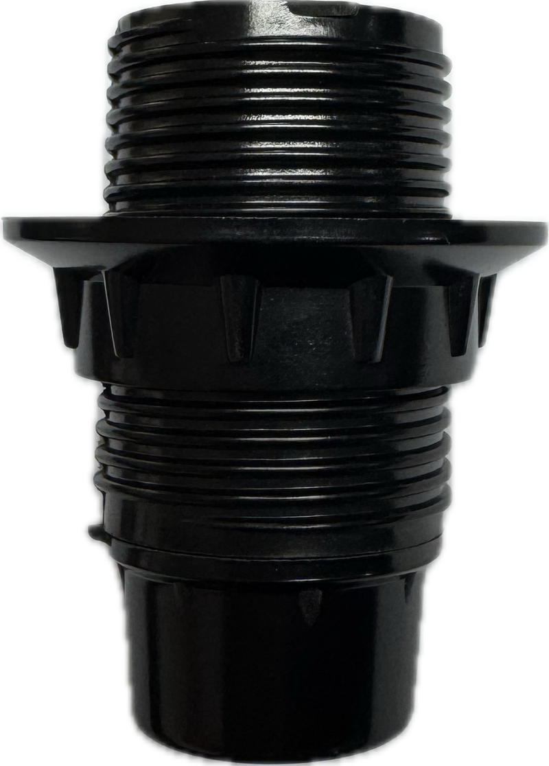 Lamp Holder E14 Bakelite Black Threaded-1